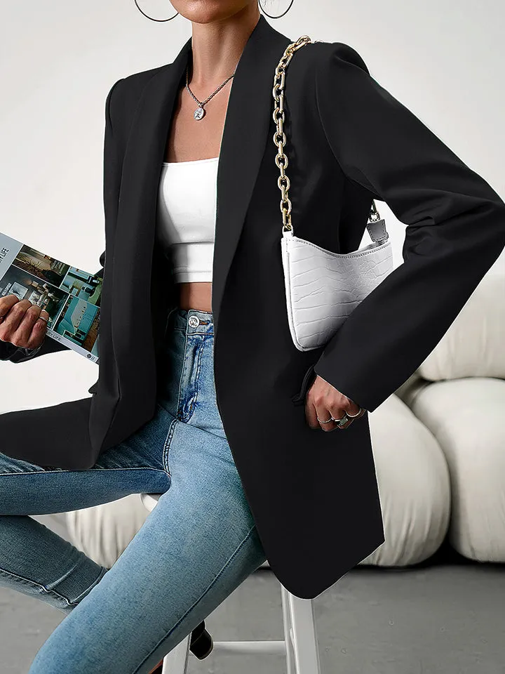 Rebekah Lapel Collar Long Sleeve Blazer