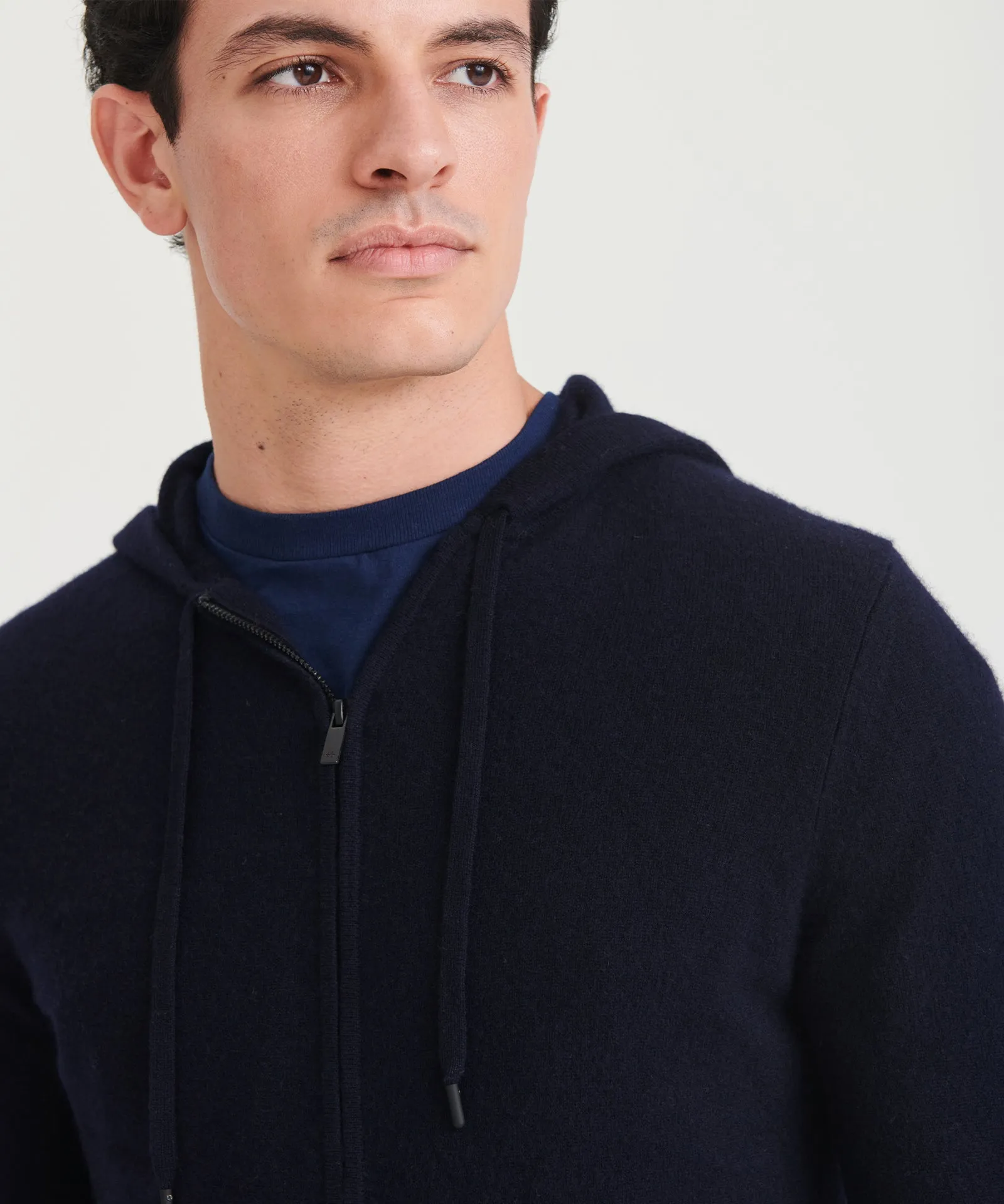 Signature Cashmere Zip Hoodie