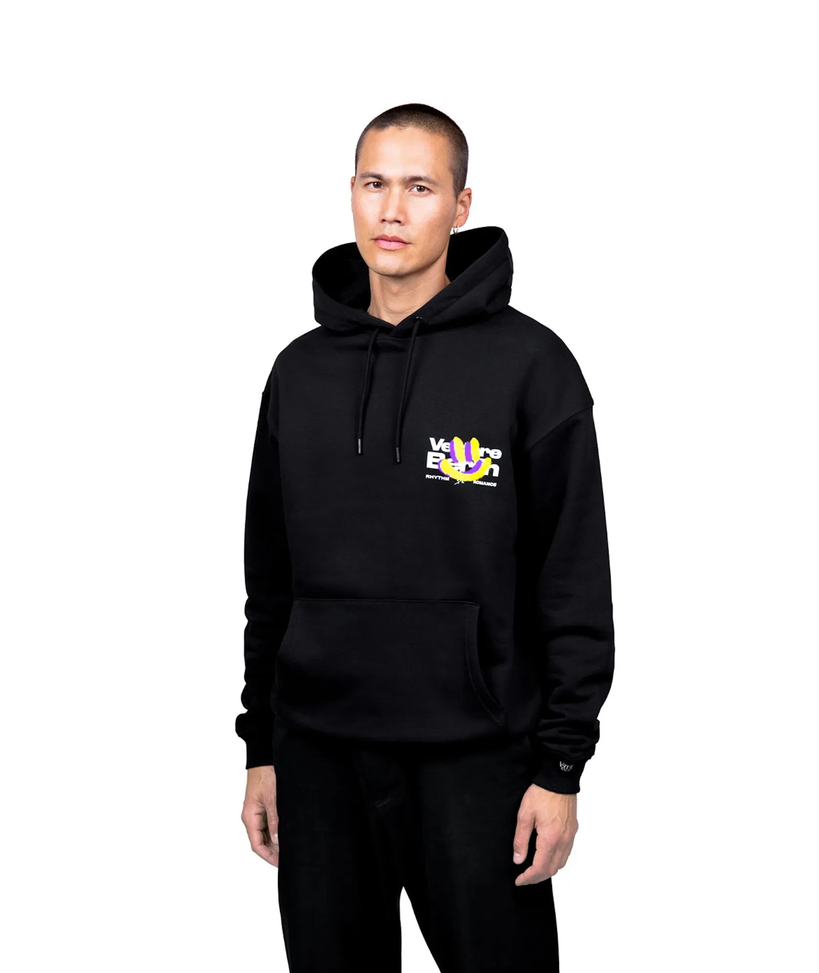 SMILE FOR ME HOODIE - BLACK