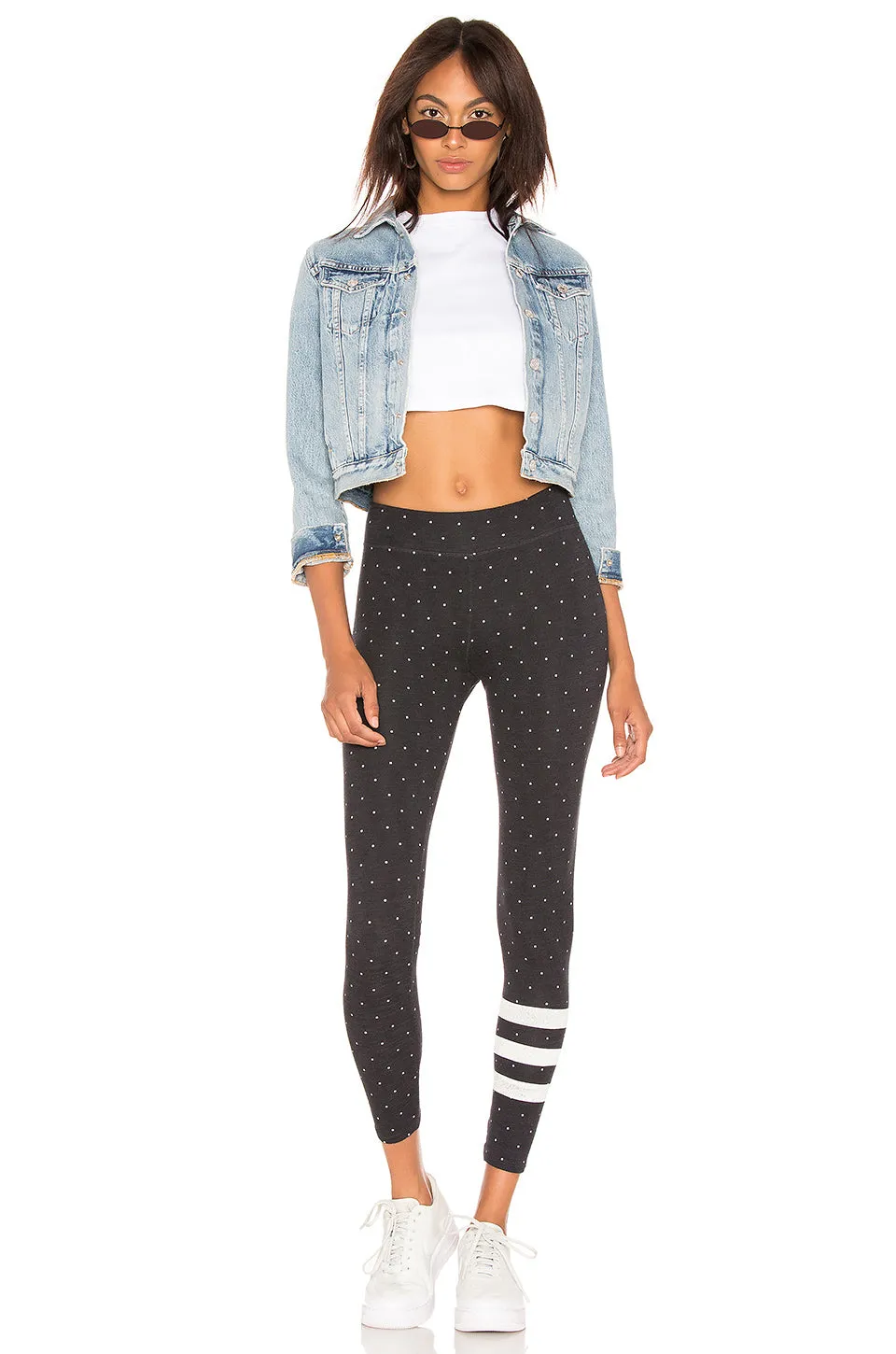 Sundry Stripe & Dots Yoga Pants