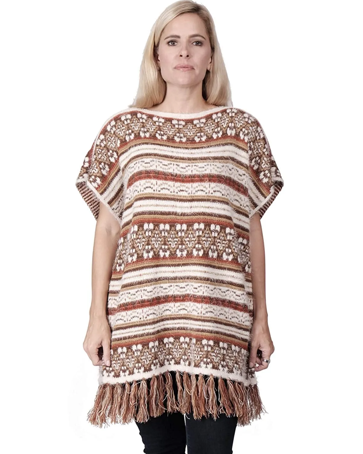 Suzanne Sweater Knit Poncho