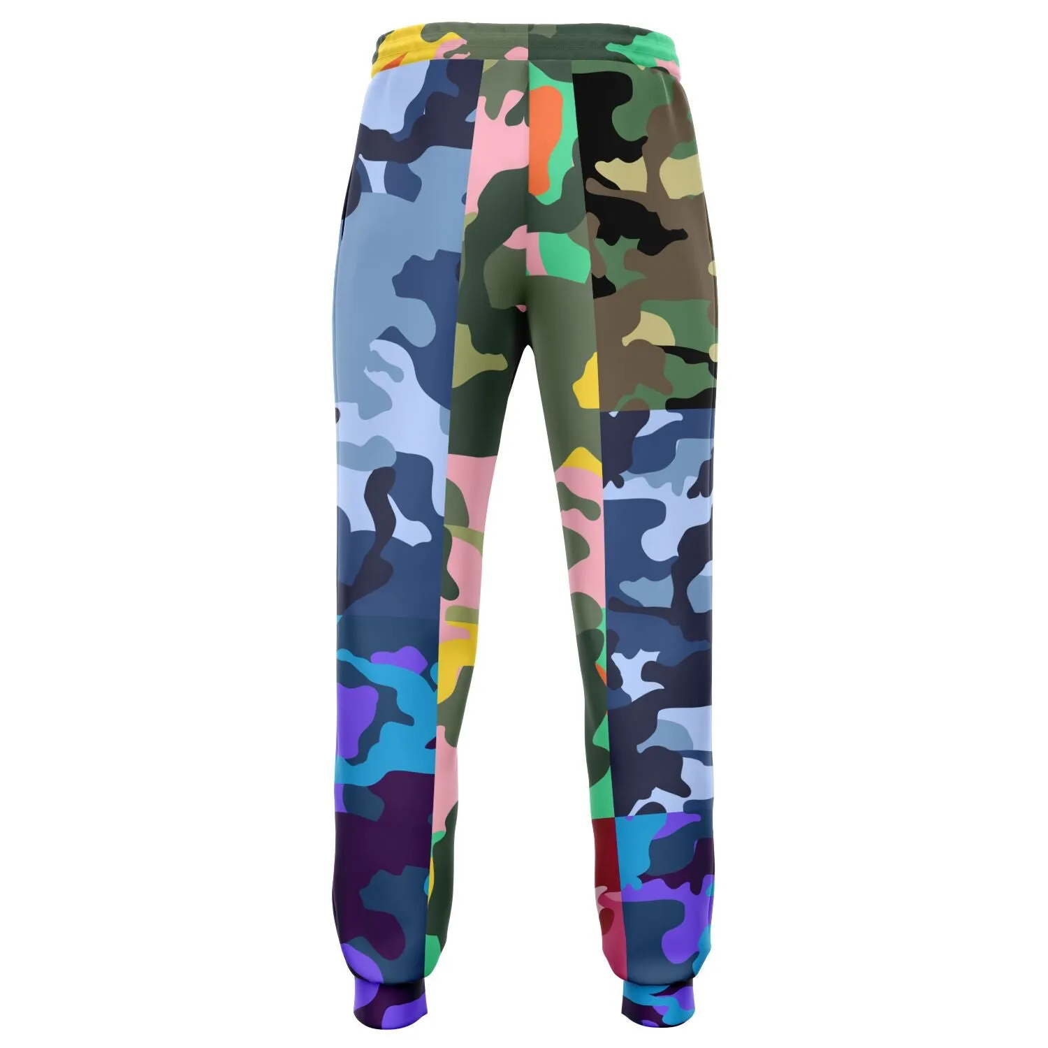 THS Snake Bite Patchwork Camo Stretch Poly Eco-Poly Joggers