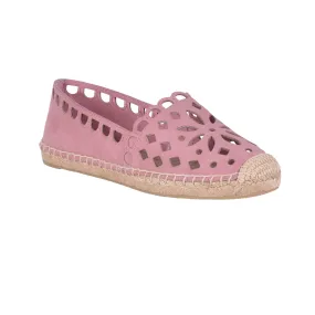 TORY BURCH MAY PERFORATED ESPADRILLE FLAT