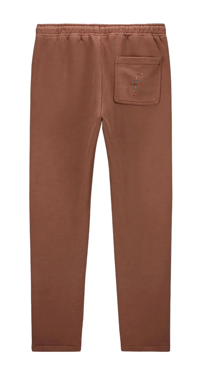 Travis Scott x Jordan Fleece Pants Archaeo Brown