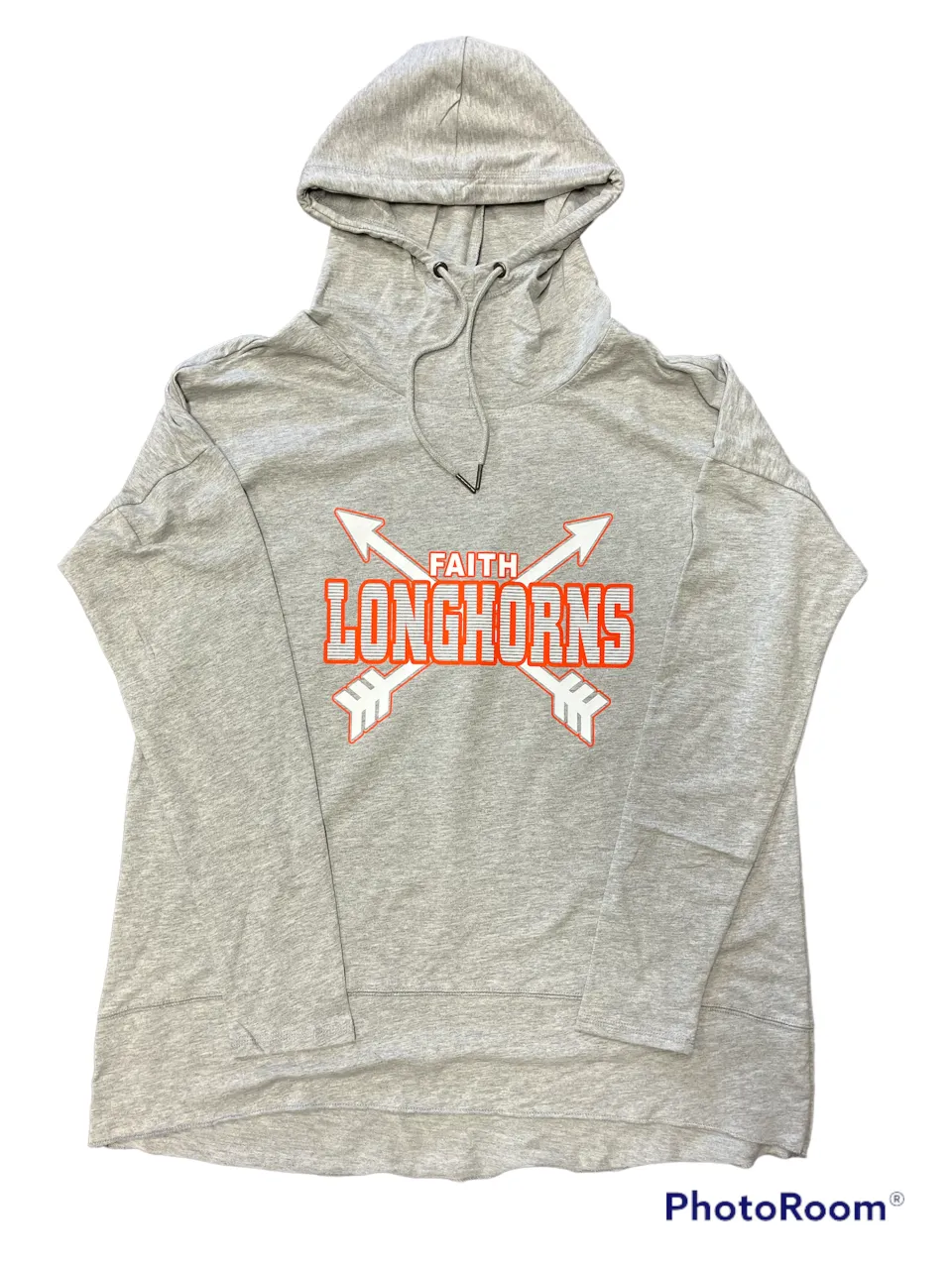 Women’s Featherweight French Terry Longhorn Hoodie