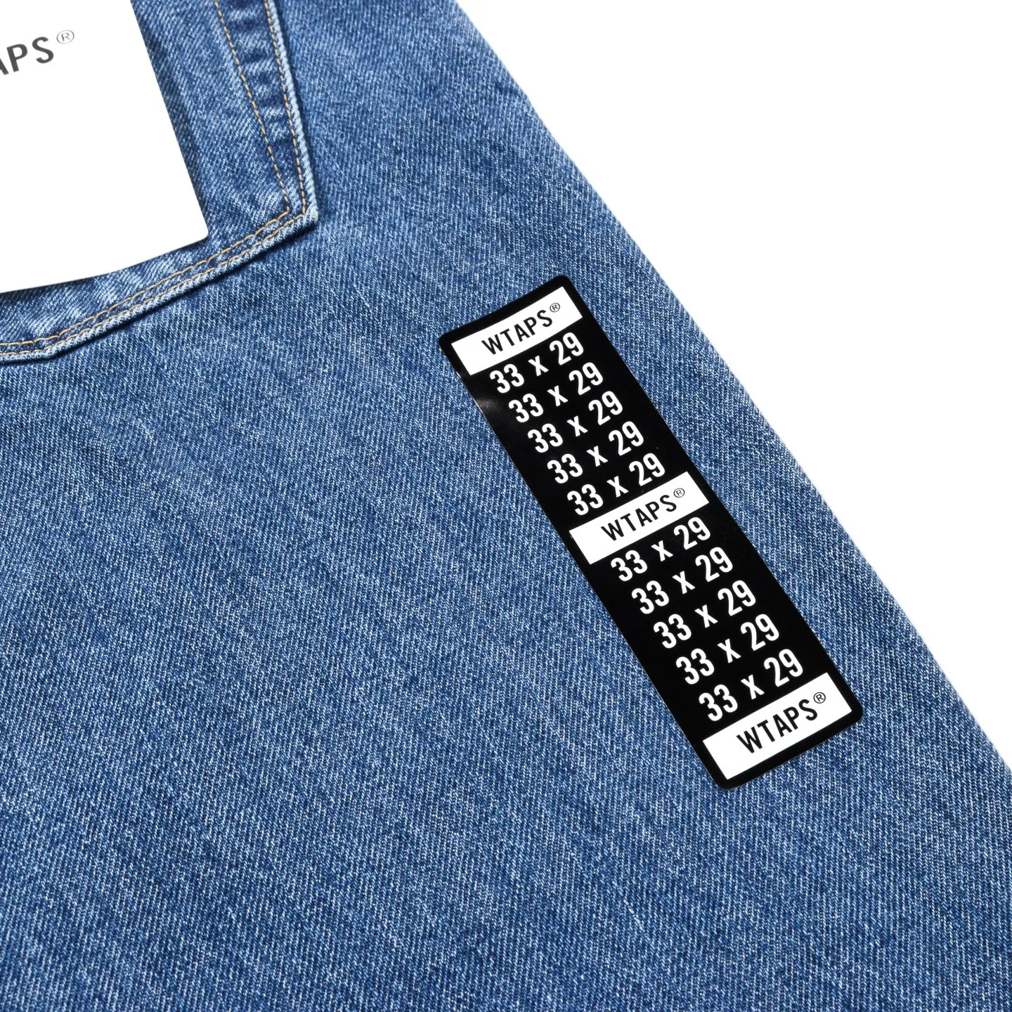 WTAPS TAPER DENIM INDIGO