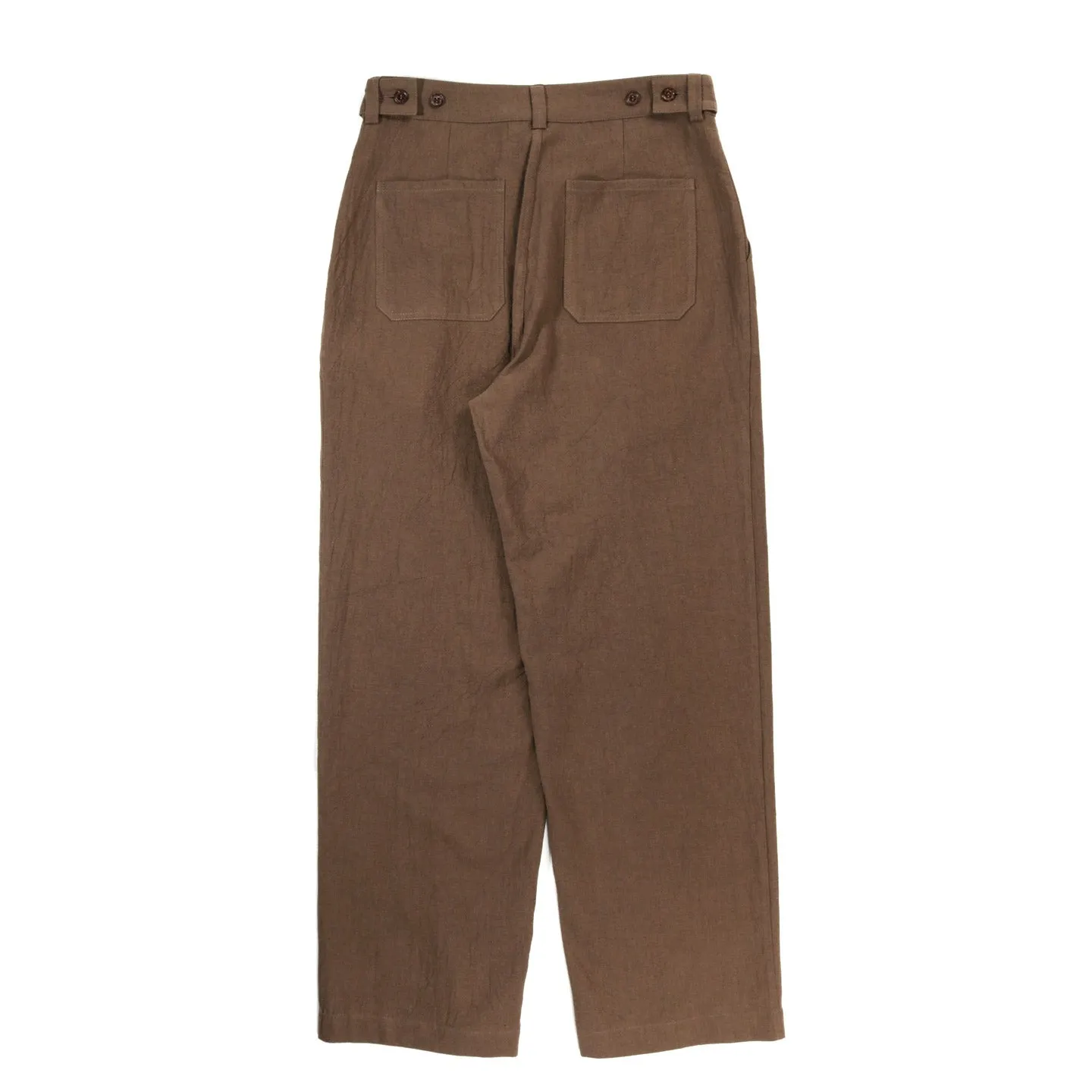 XENIA TELUNTS TYPEWRITER PANT BROWN